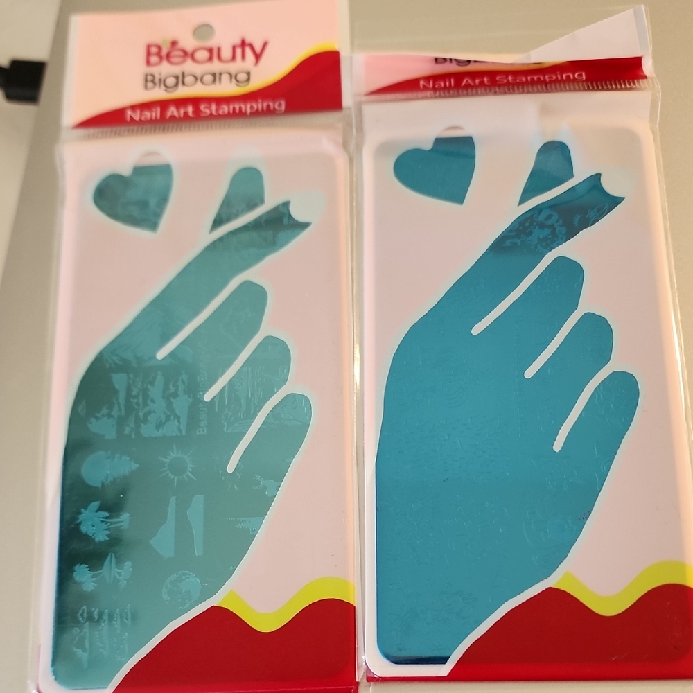 Beauty BigBang Nail Art Stamping Plates